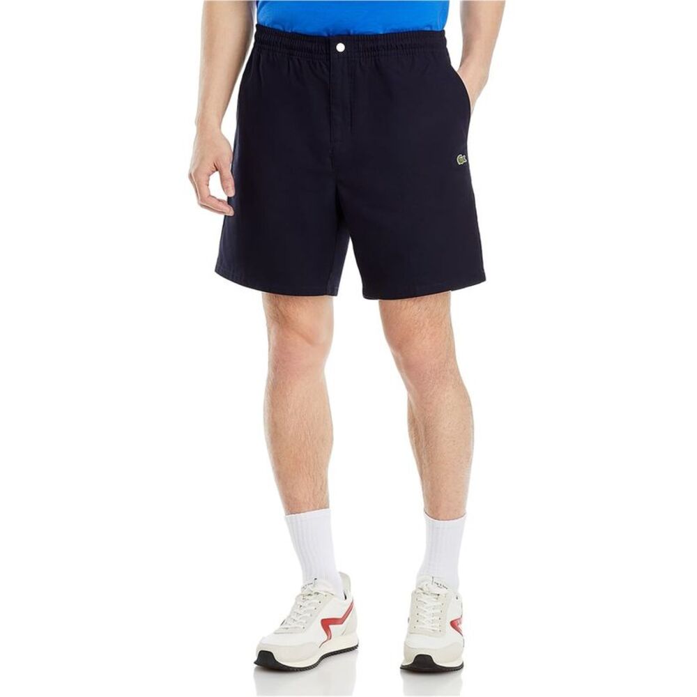 Lacoste Mens Relaxed-Fit Drawcord Casual Bermuda Shorts, NWT